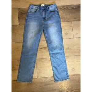 DRIFTWOOD Stella Straight Leg Jeans in Medium Wash Size 27